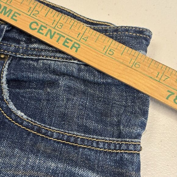 Taverniti SO Lenny Men's Boot Cut Jeans Med Wash Size 34 Lined Waistband & Cuffs - Picture 14 of 16